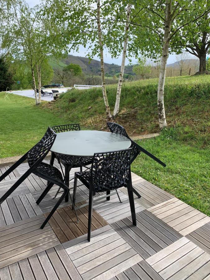 Studio Laina Avec Piscine, Spa Optionnel Irissarry Exteriör bild